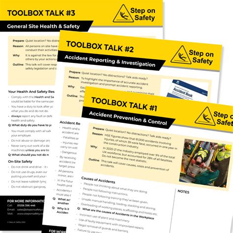 toolbox talks for safety